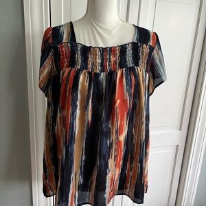 Floral and Ivy Blouse  Size M